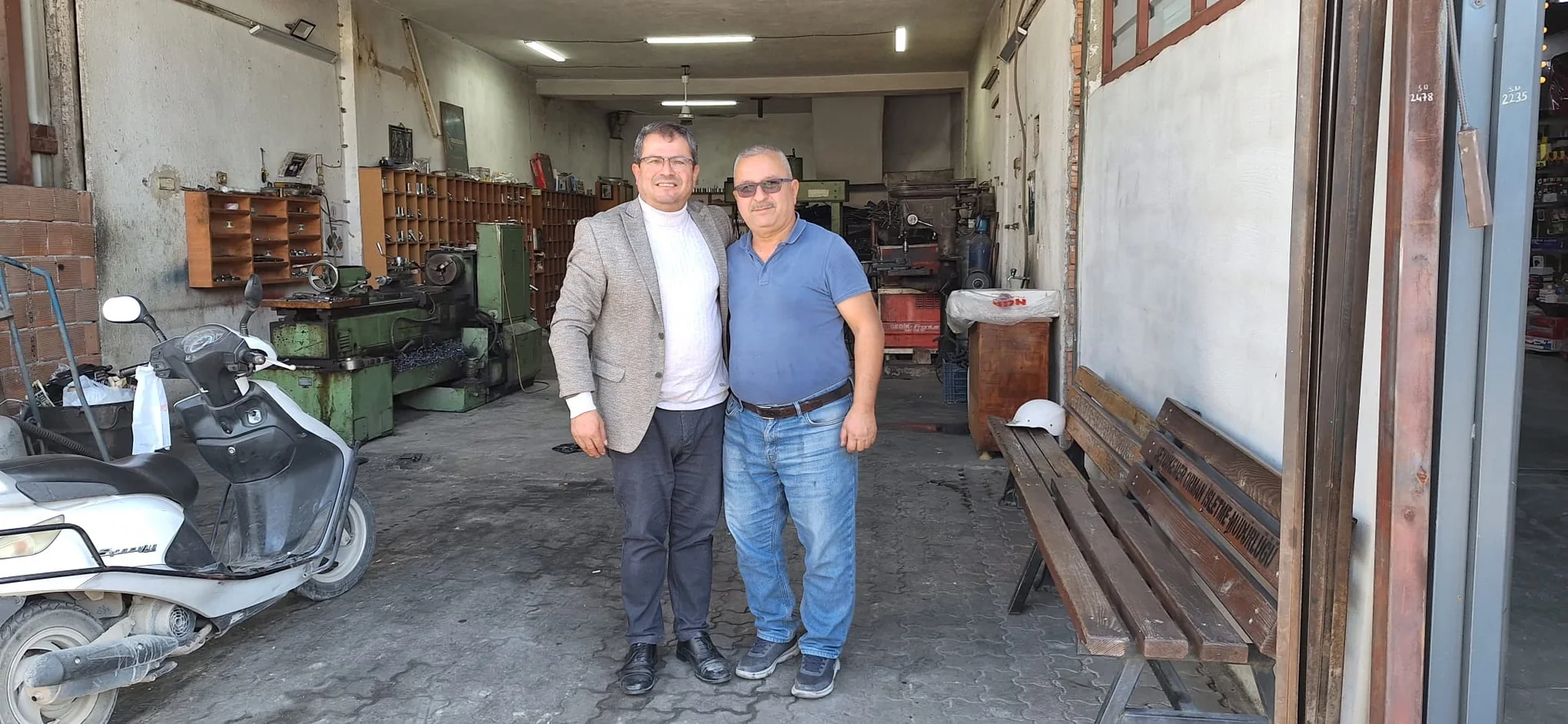 Başkan Mehmet Arıç’tan Sanayi Esnafına Ziyaret