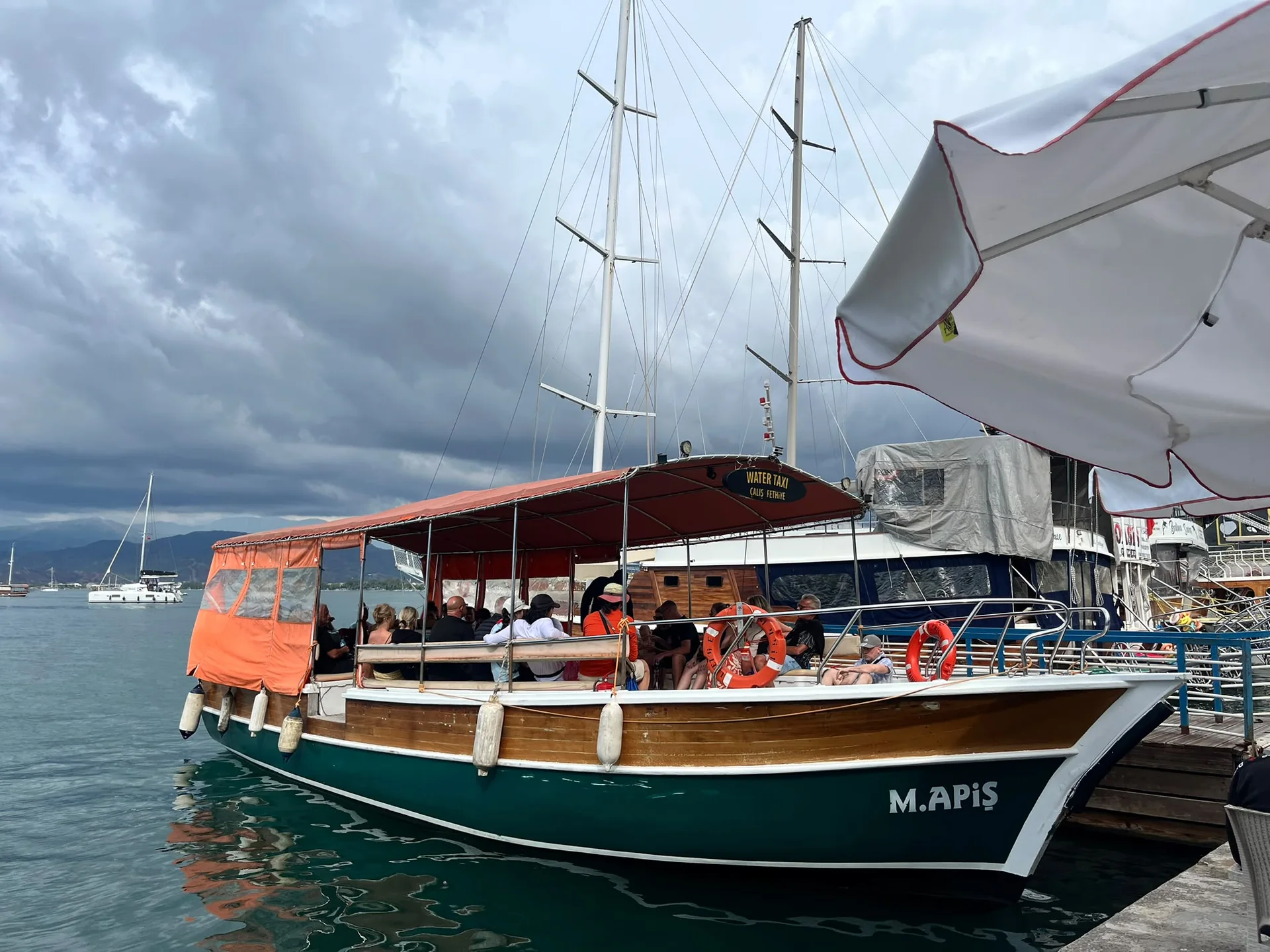 Fethiye’de Deniz Taksisine Turistlerden Yoğun İlgi