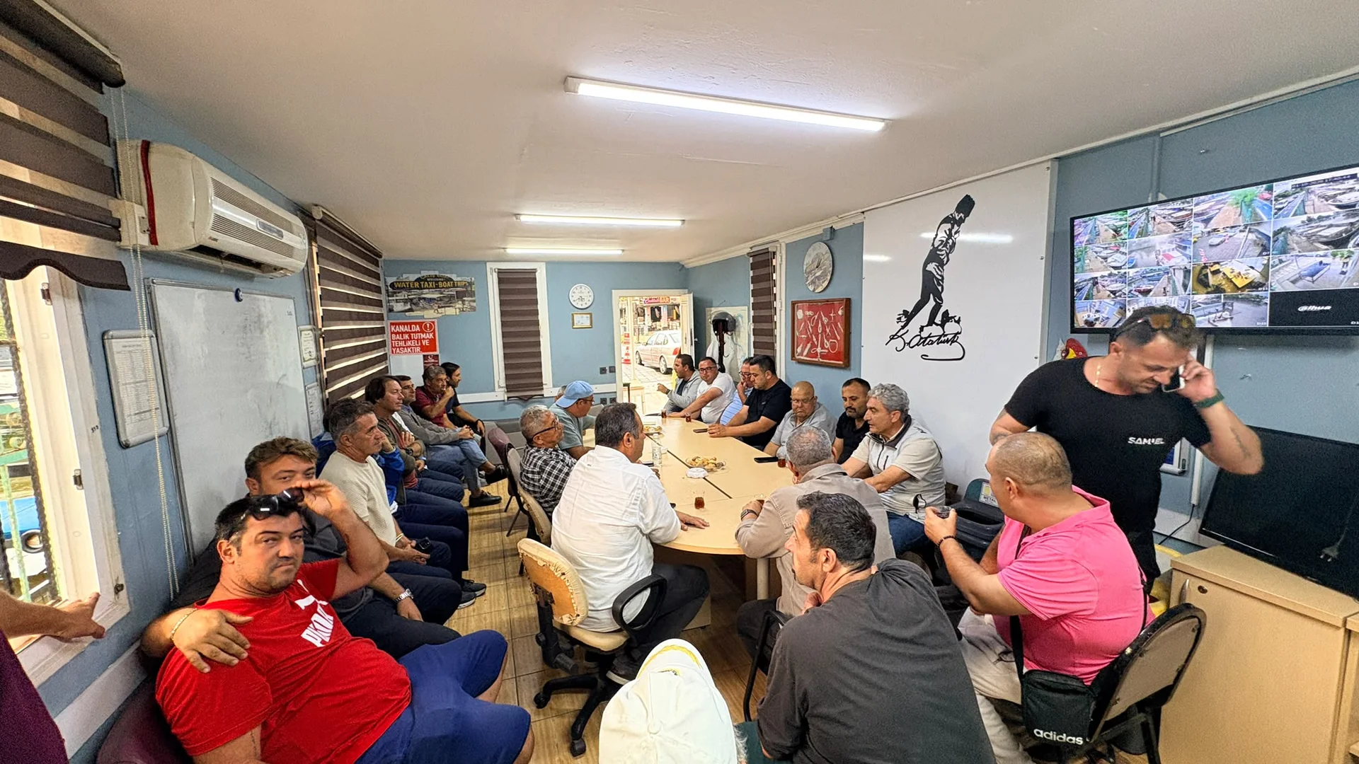 İlkay Tugay’dan Çalış Bot Kooperatifine Ziyaret