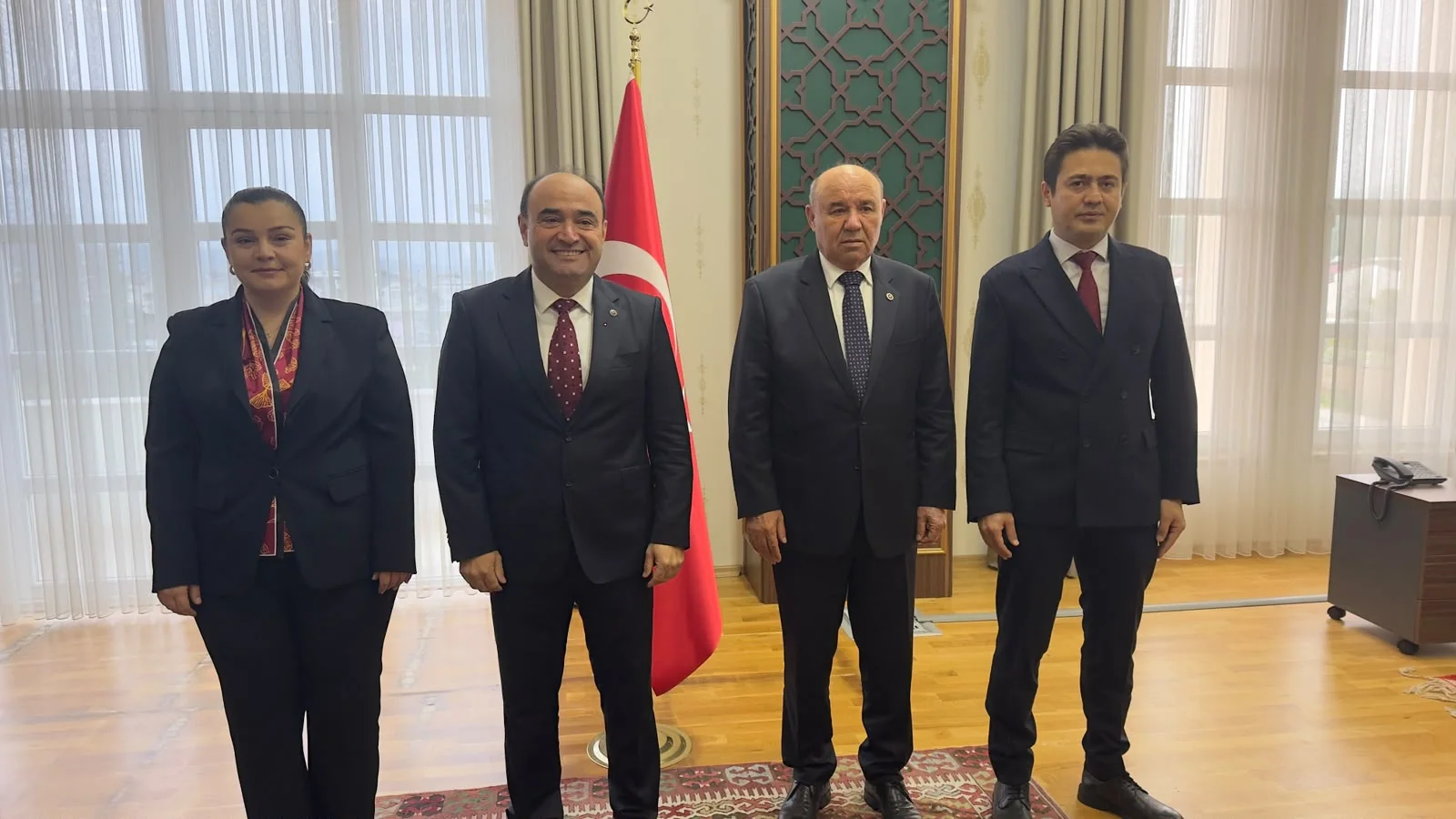 Seydikemer’de 29 Ekim Bayramlaşma Töreniyle Başladı