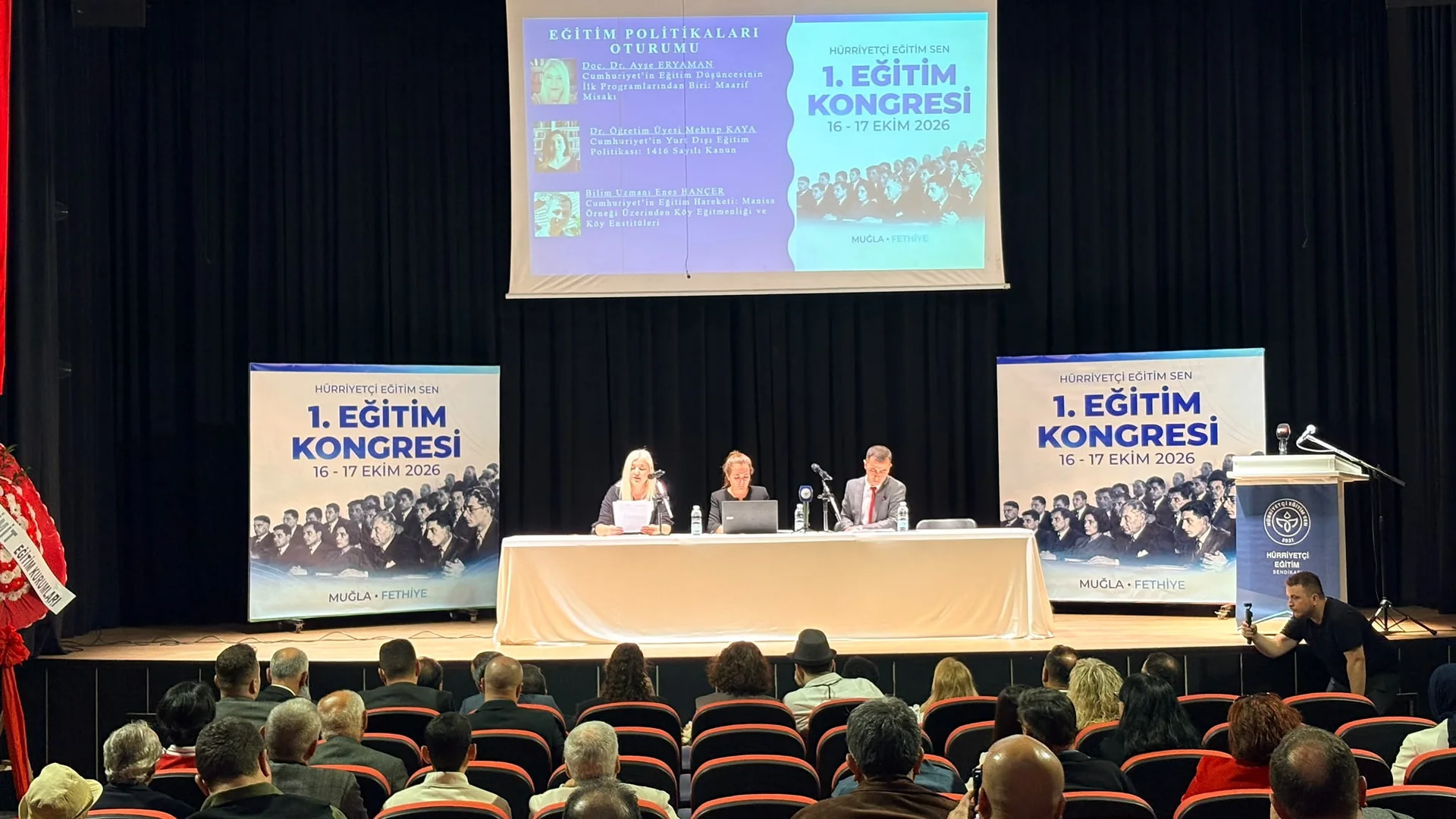 Hürriyetçi Eğitim Sen 1. Eğitim Kongresi Gerçekleştirildi