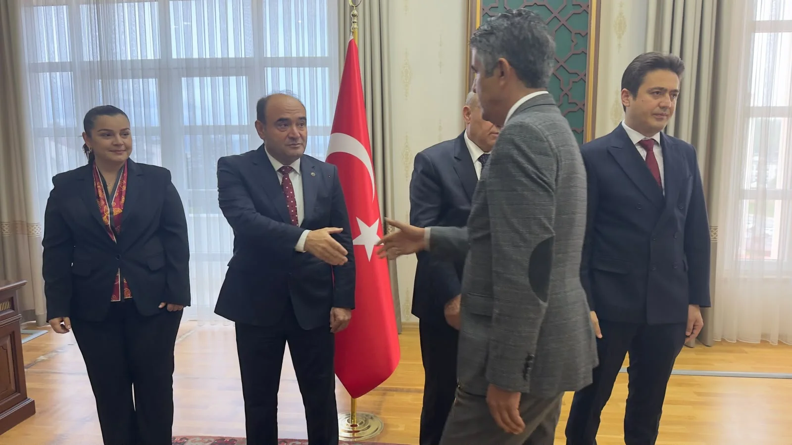 Seydikemer’de 29 Ekim Bayramlaşma Töreniyle Başladı