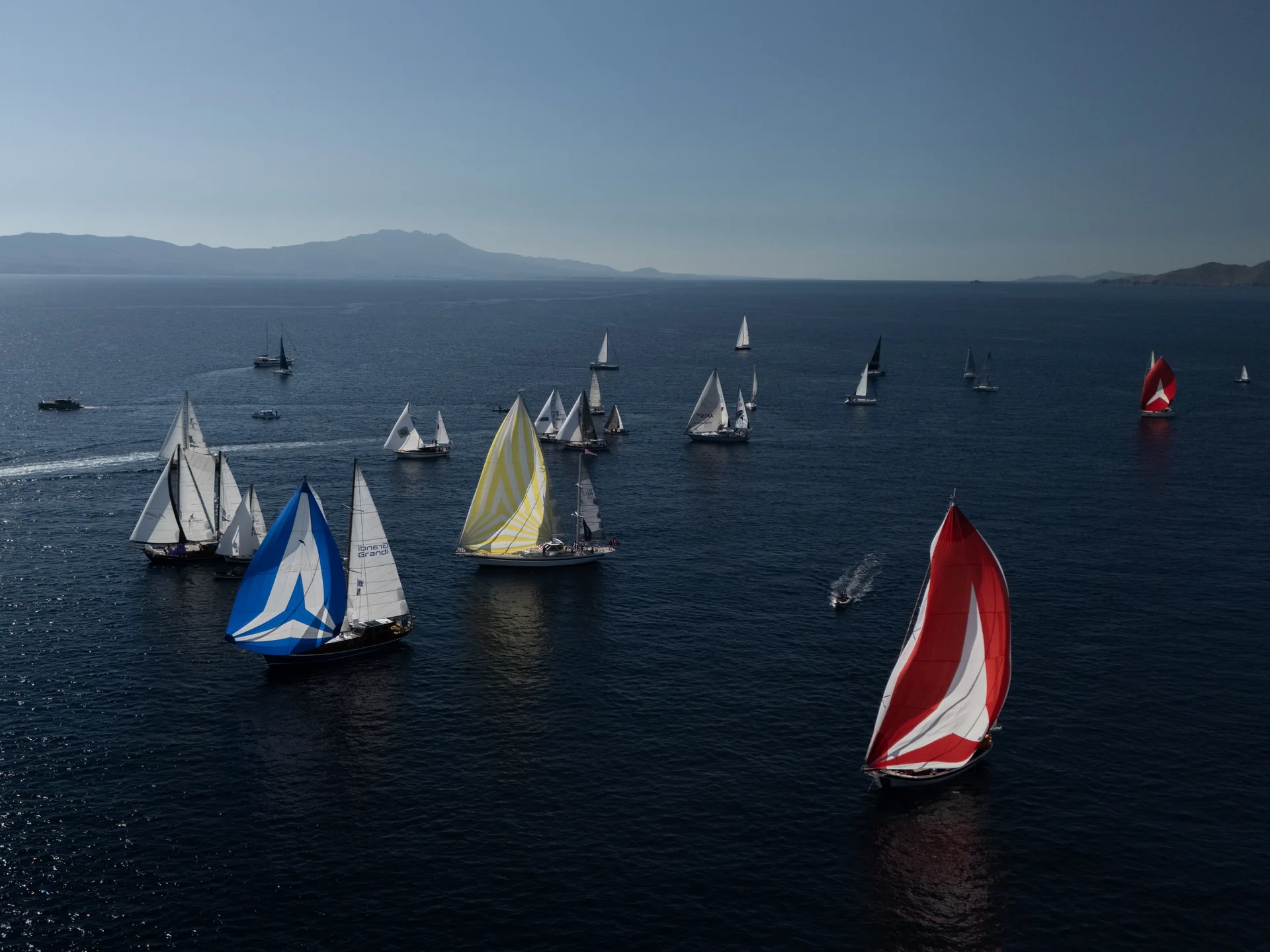 38. The Bodrum Cup Başladı: 90 Tekne Bodrum Açıklarında Yarışa Çıktı