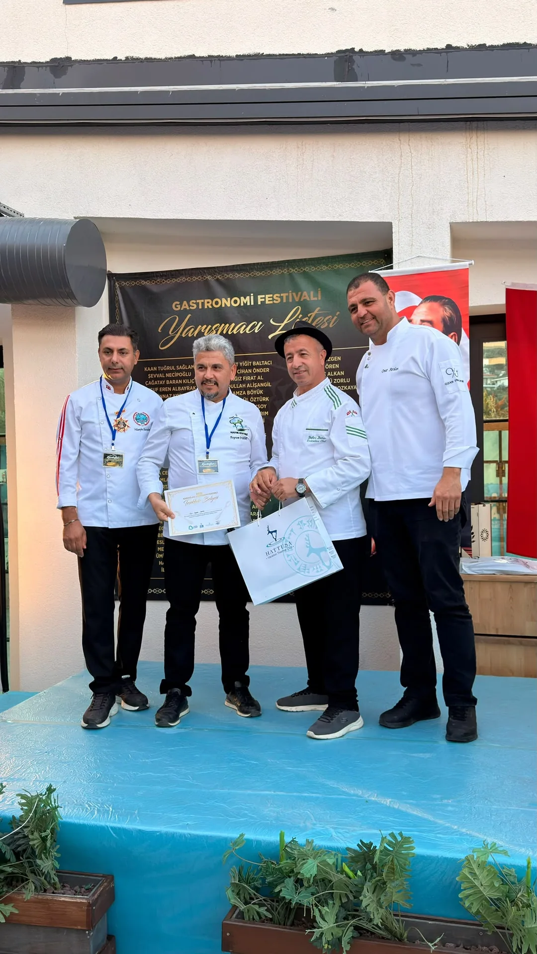 Şef Mavi Fethiye, Kazdağları Gastronomi Festivali’nde Fethiye’yi Temsil Etti