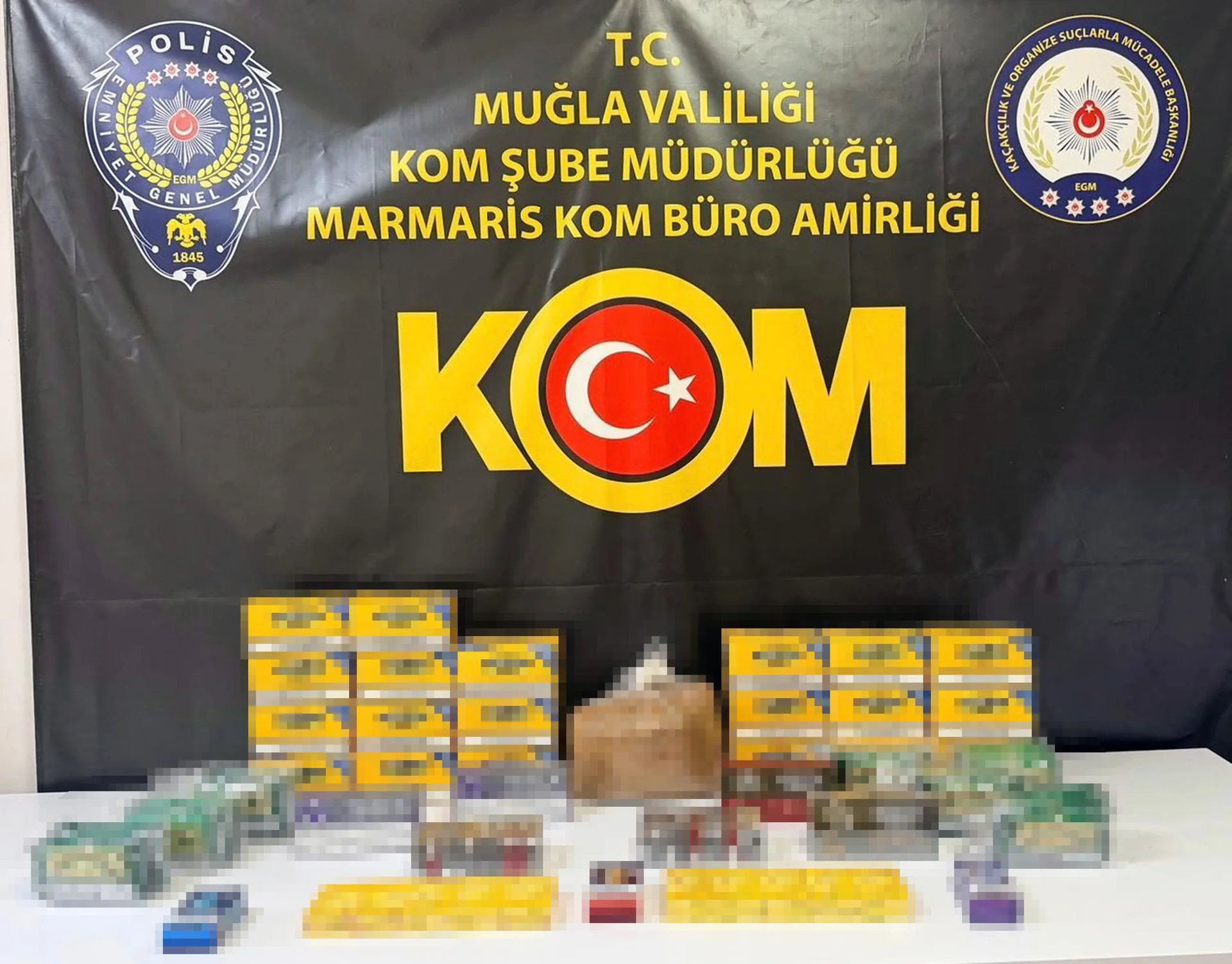 91 Bin 860 Adet Sahte Bandrol Ele Geçirildi