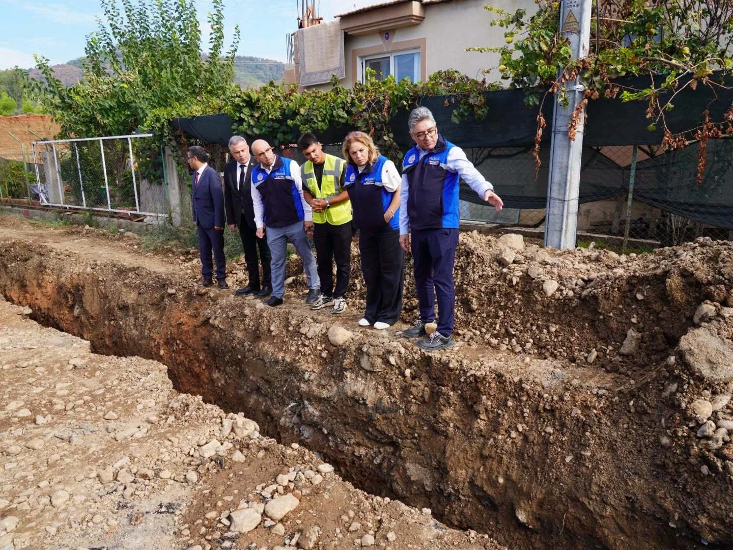 Fethiye Çatalarık’a 2 Bin Metrelik Kanalizasyon Hattı Yapılıyor