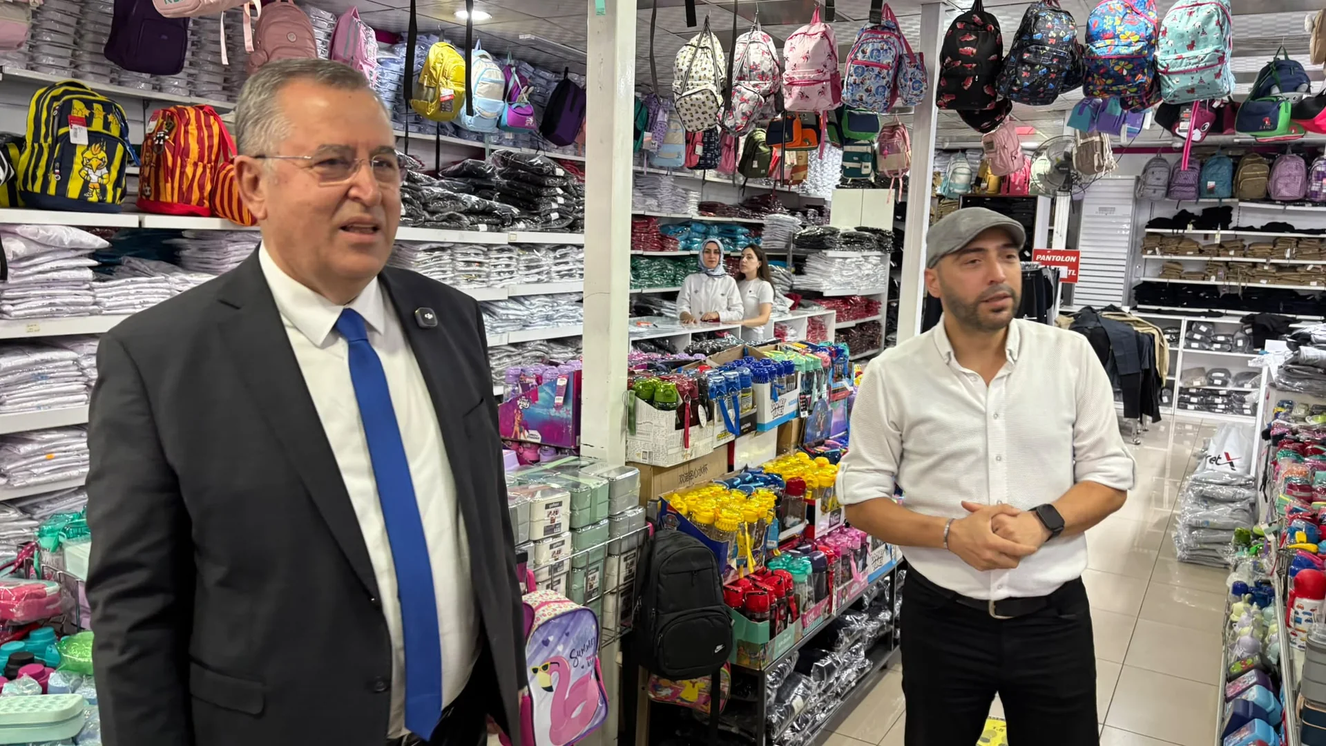 Başkan Çıralı, Çarşıda Üyelerle Buluştu