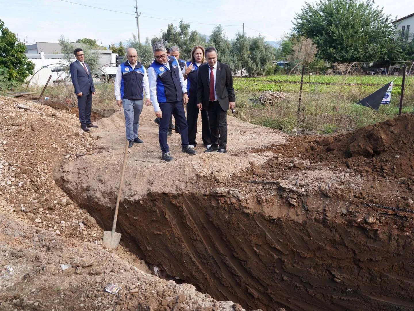 Fethiye Çatalarık’a 2 Bin Metrelik Kanalizasyon Hattı Yapılıyor