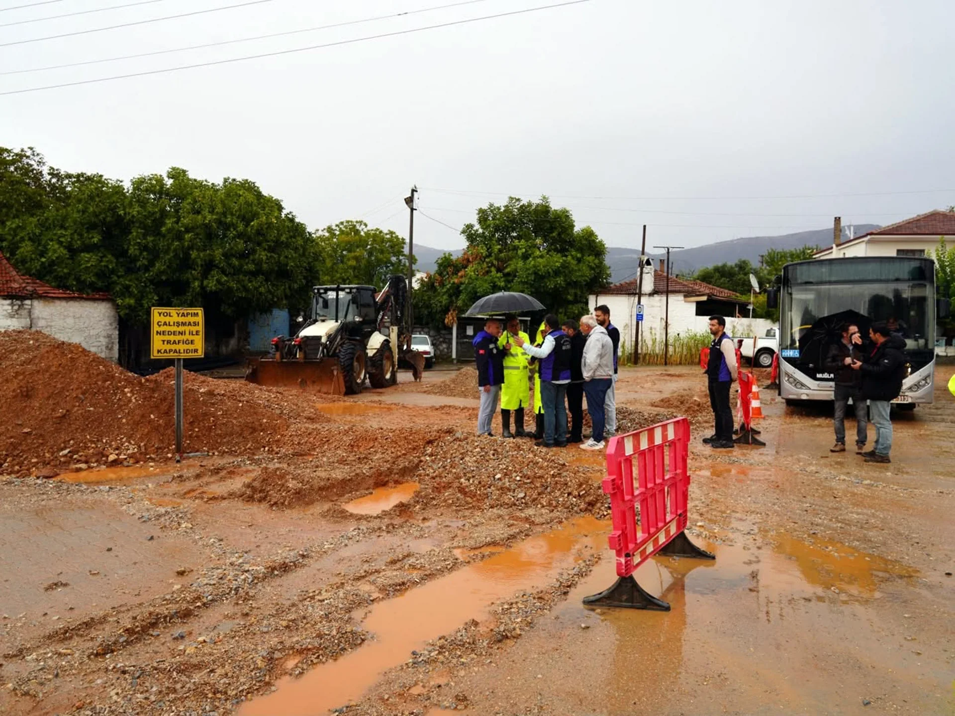 Muğla’da Sağanak Sonrası MUSKİ’den Menteşe’de Altyapı İncelemesi