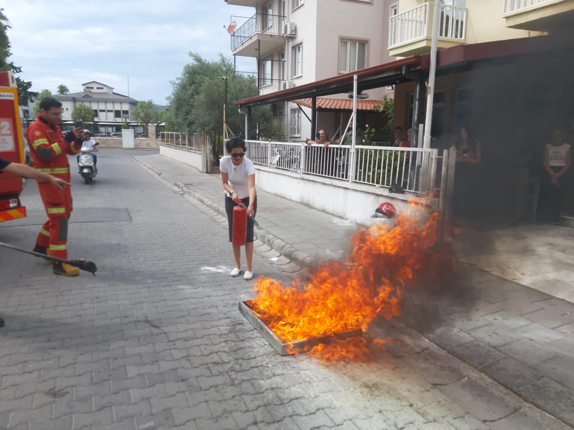 Fethiye Sosyal Hizmet Merkezi’nde Yangına Karşı Tam Teyakkuz