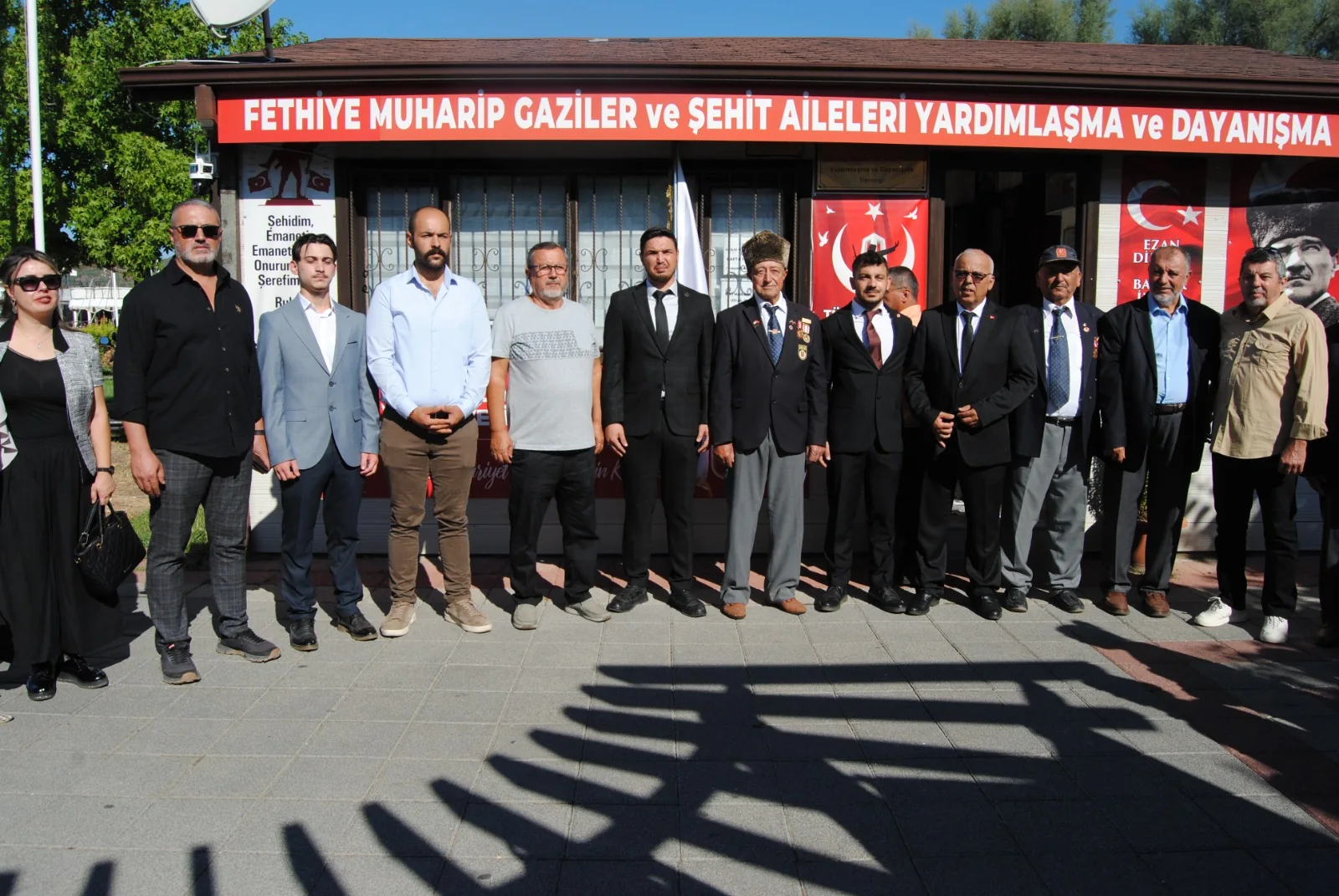 Fethiye’de Gaziler Günü’nde Gaziler ve Şehit Aileleriyle Buluşma