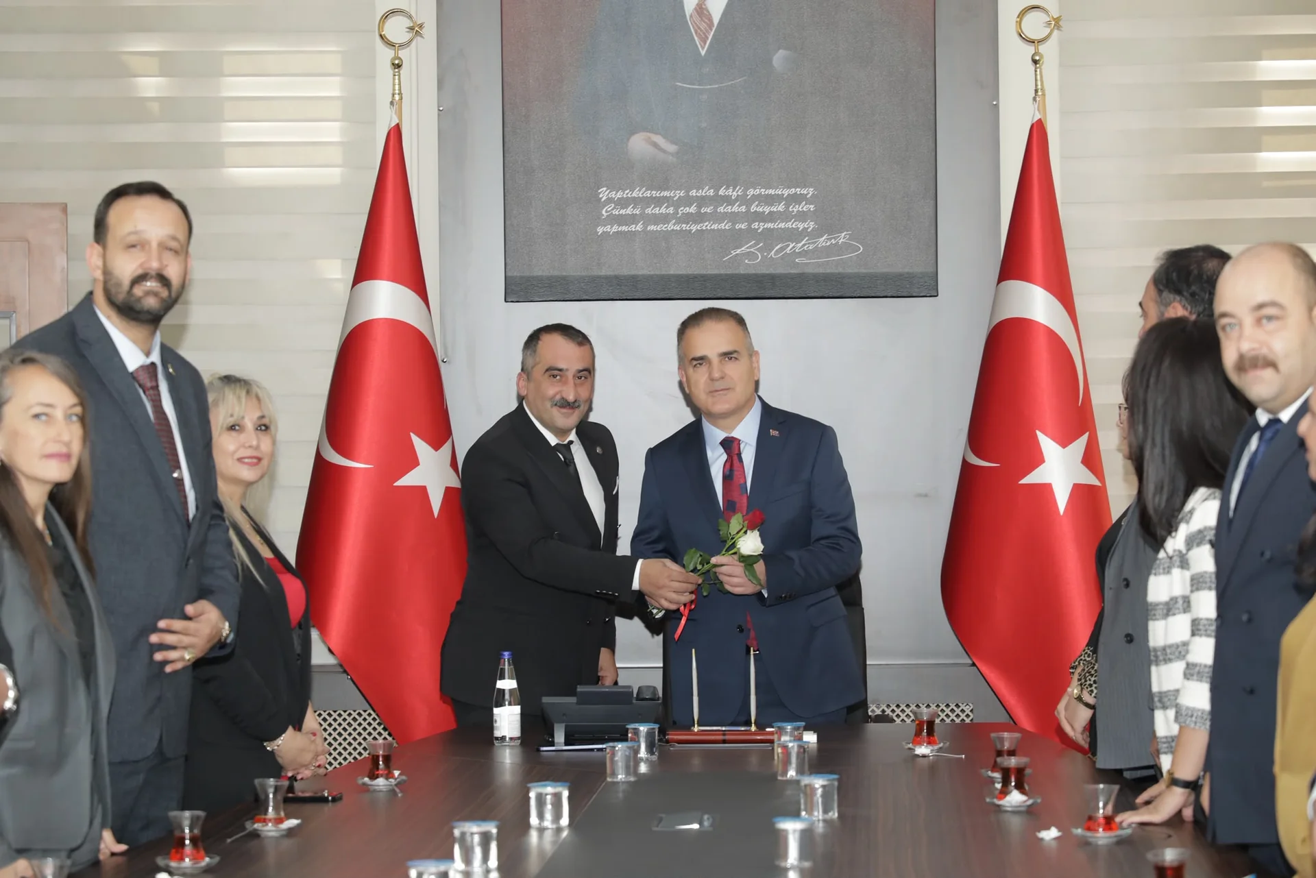 MHP Muğla İl Yönetiminden Protokol Ziyaretleri