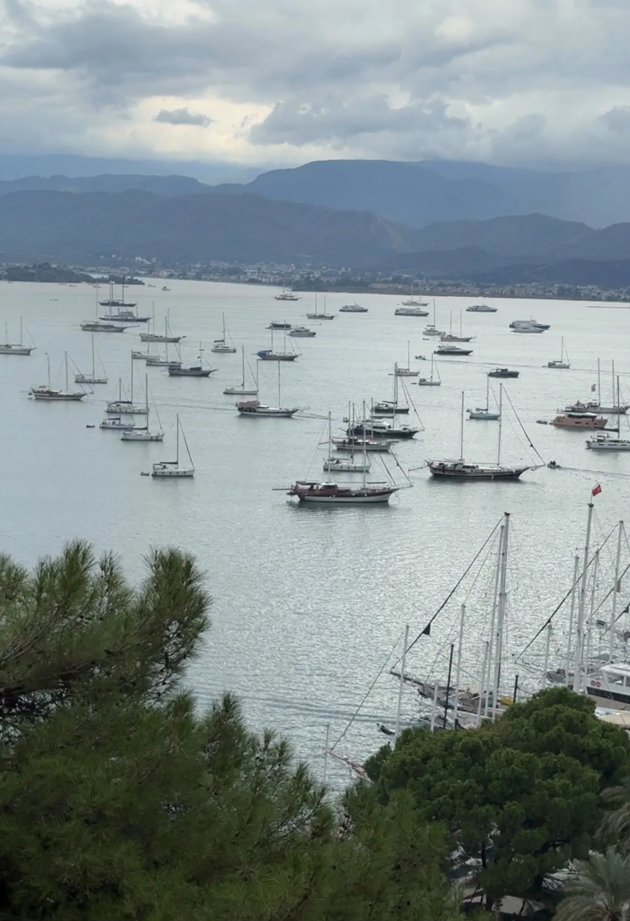 Fethiye Körfezi Alargadaki Teknelerle Doldu
