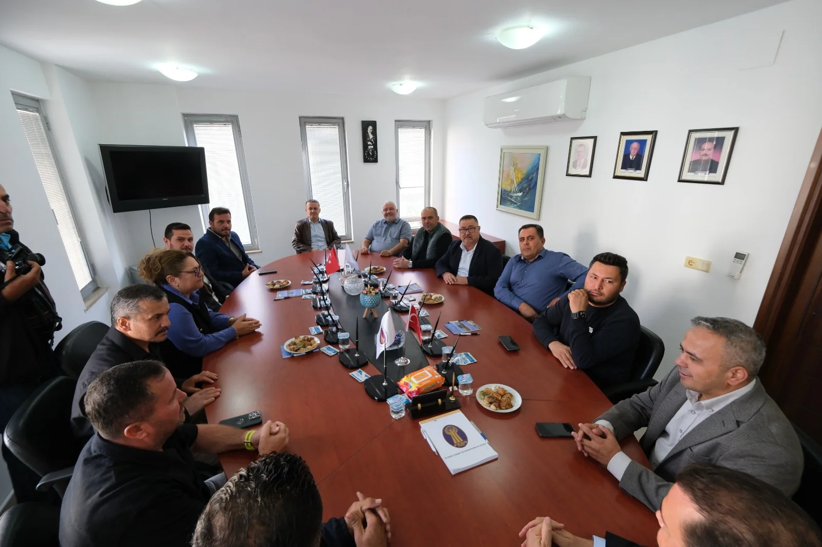 Ercan Torunoğulları’ndan Fethiye Esnaf Ve Sanatkarlar Odası’na Ziyaret