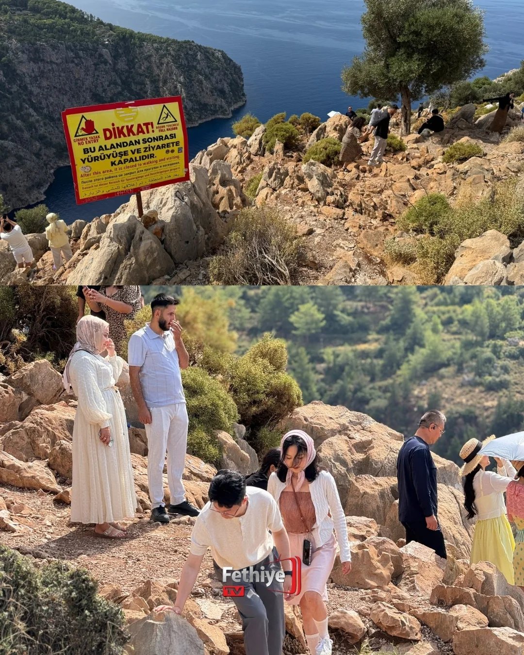 Kelebekler Vadisi’nde Tehlikeli Seyir