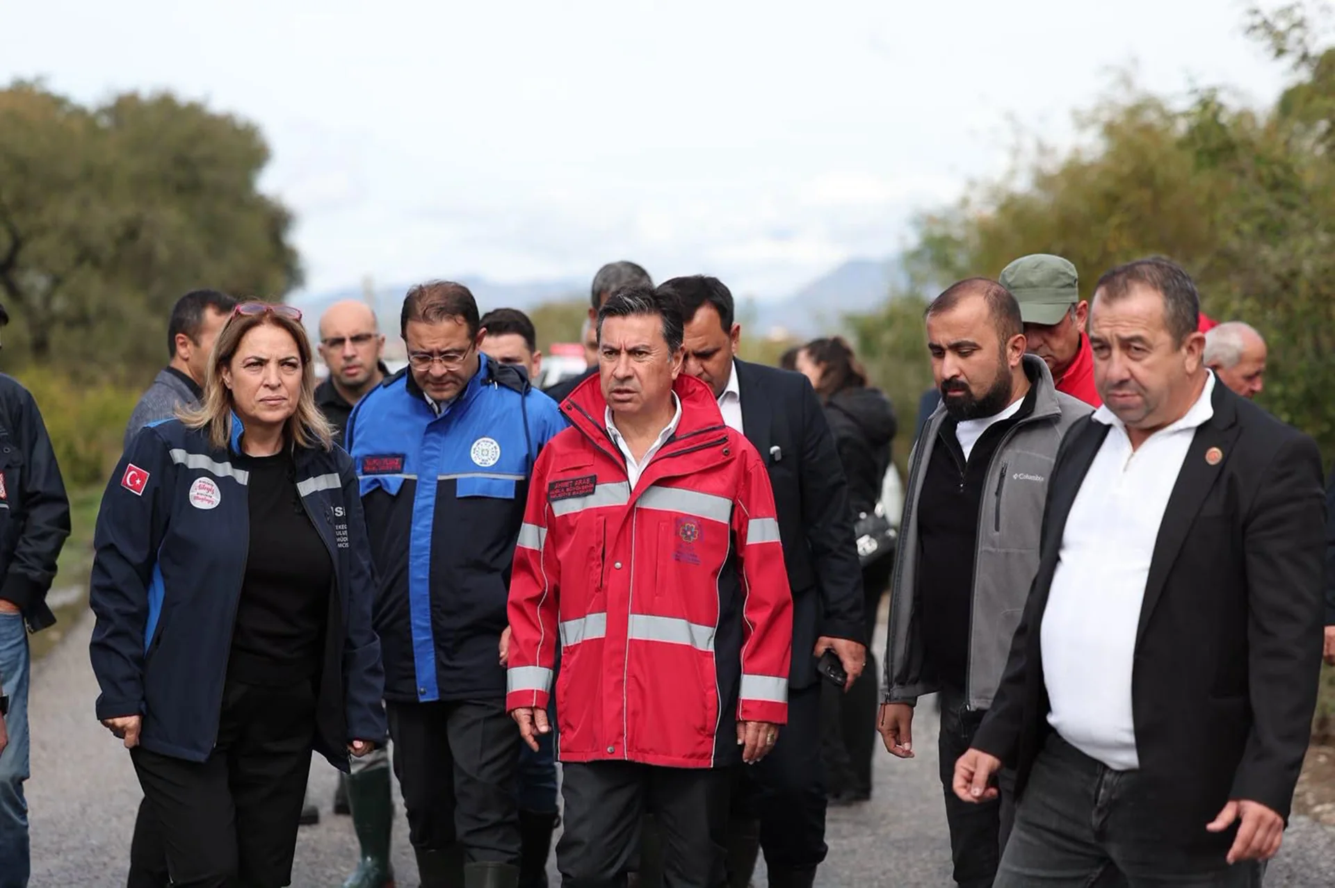 Başkan Aras, Taşkın Bölgelerinde İncelemelerde Bulundu