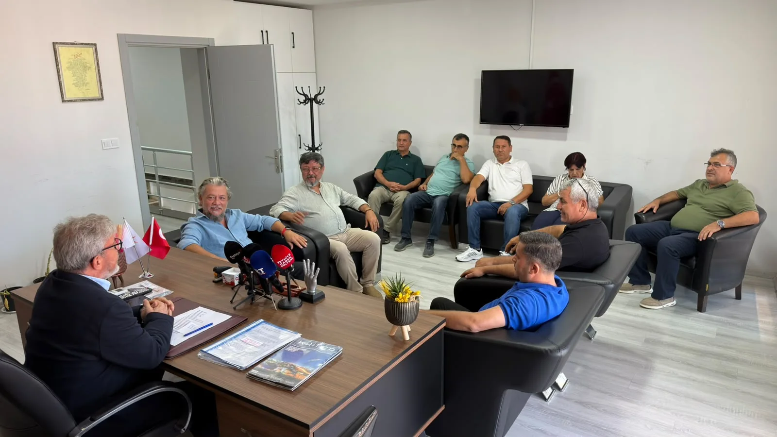 4’lü Masa’dan AK Parti Fethiye İlçe Başkanı Kadir Sarıhan’a Ziyaret