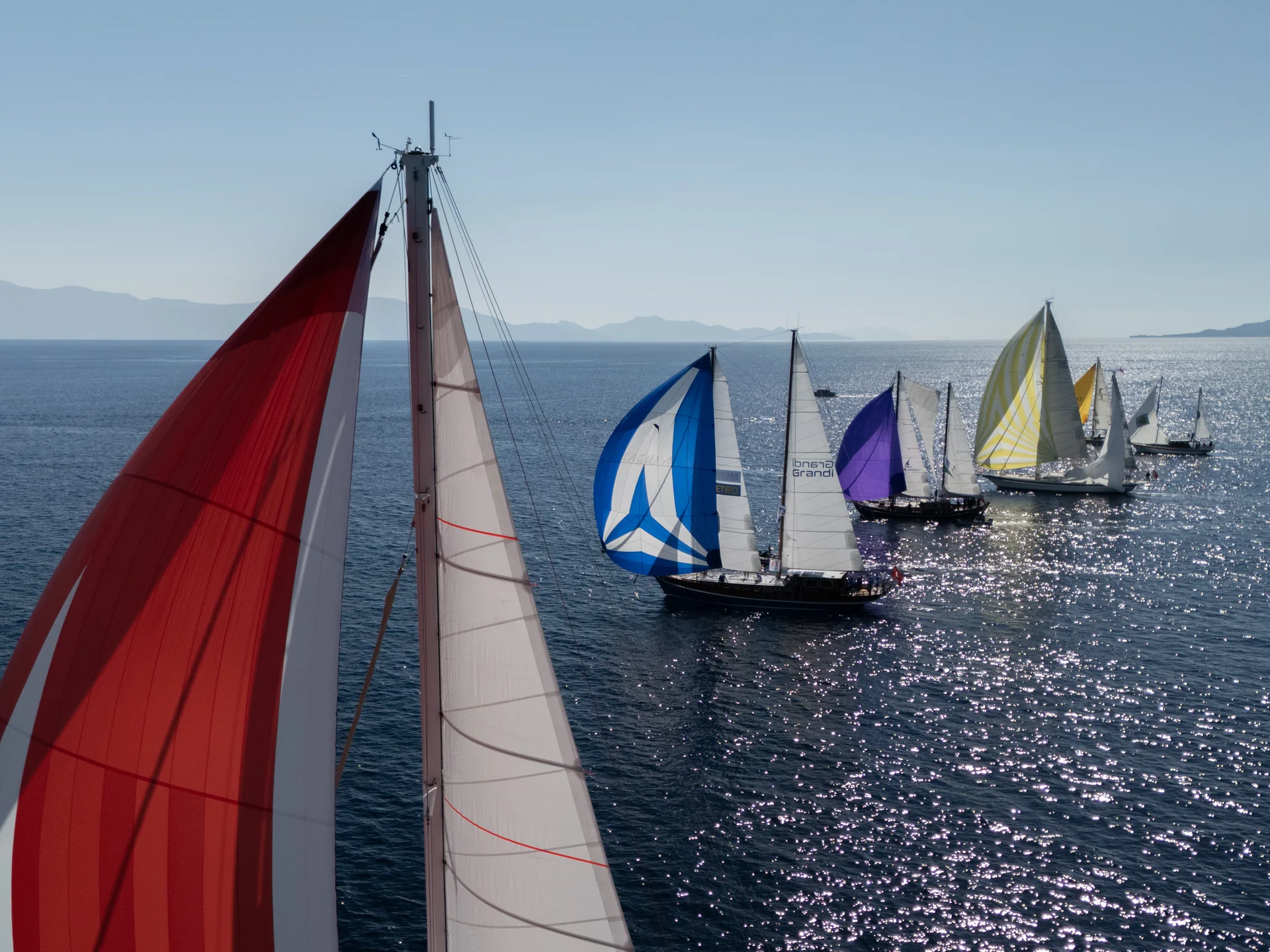 38. The Bodrum Cup Başladı: 90 Tekne Bodrum Açıklarında Yarışa Çıktı