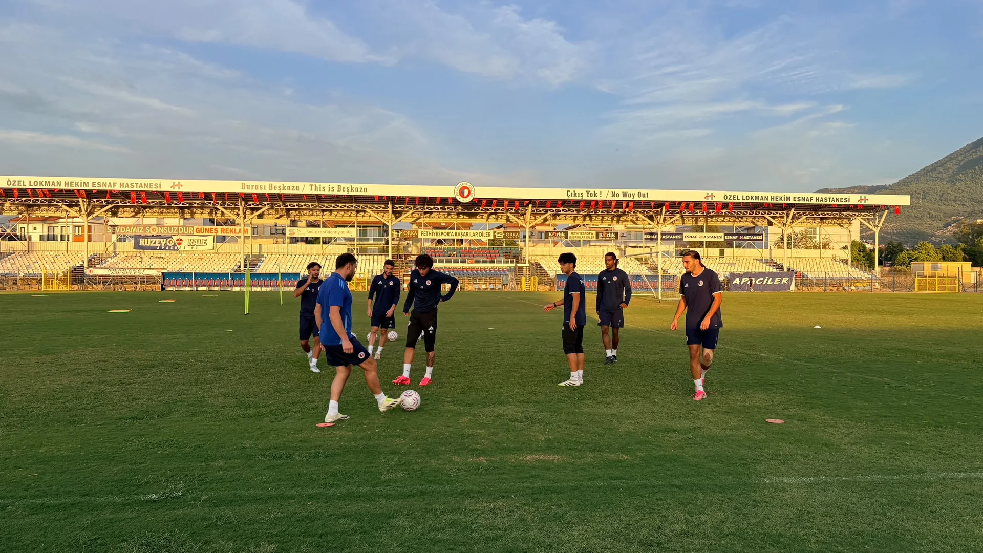 Fethiyespor’da Mustafa Ceviz Takımla İlk Antrenmana Çıktı