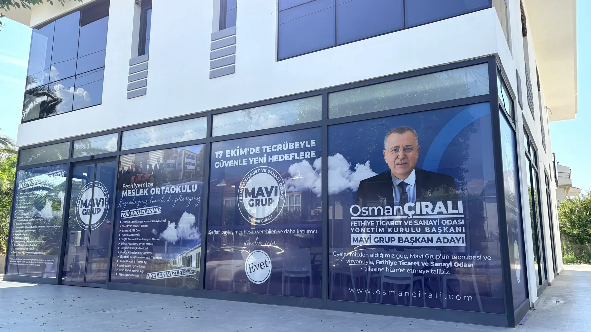 FTSO Seçimleri Öncesi Mavi Grup’un Seçim Ofisinde Yoğun Çalışma