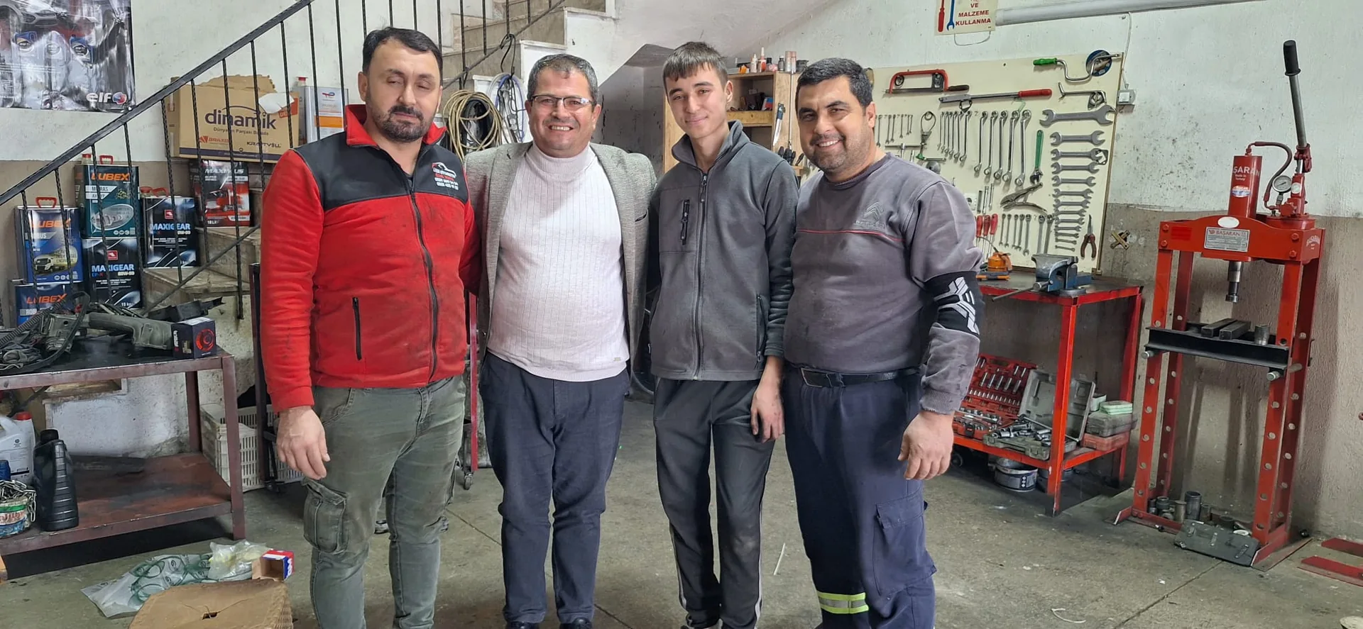 Başkan Mehmet Arıç’tan Sanayi Esnafına Ziyaret