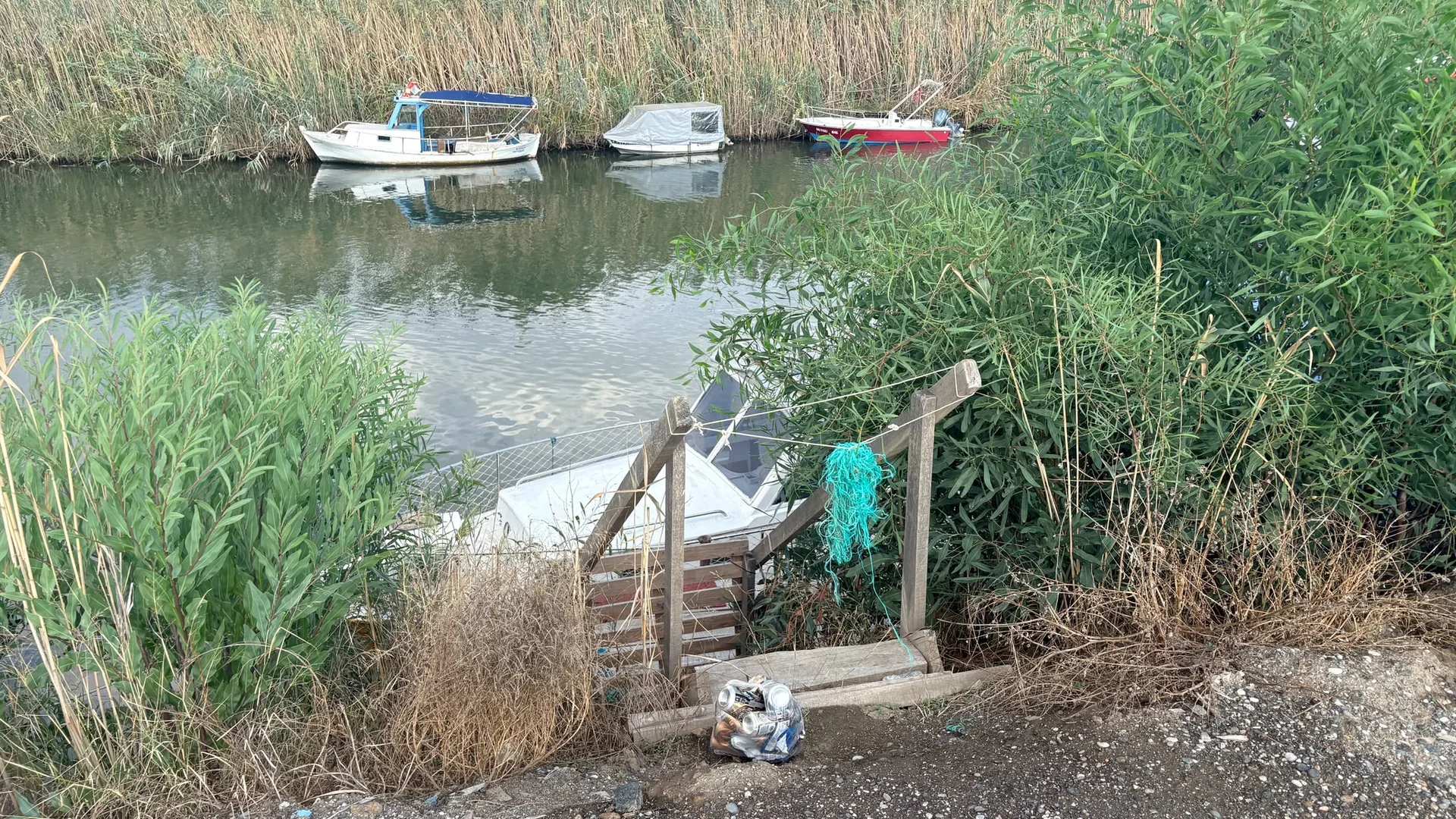 Çalış Sahili’nde Sazlık Alana İskele Tepkisi
