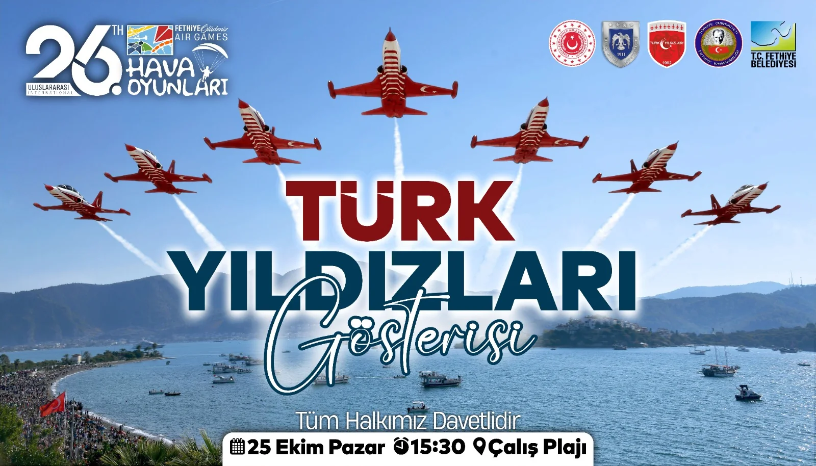Ölüdeniz Uluslararası Hava Oyunları Festivali Başlıyor