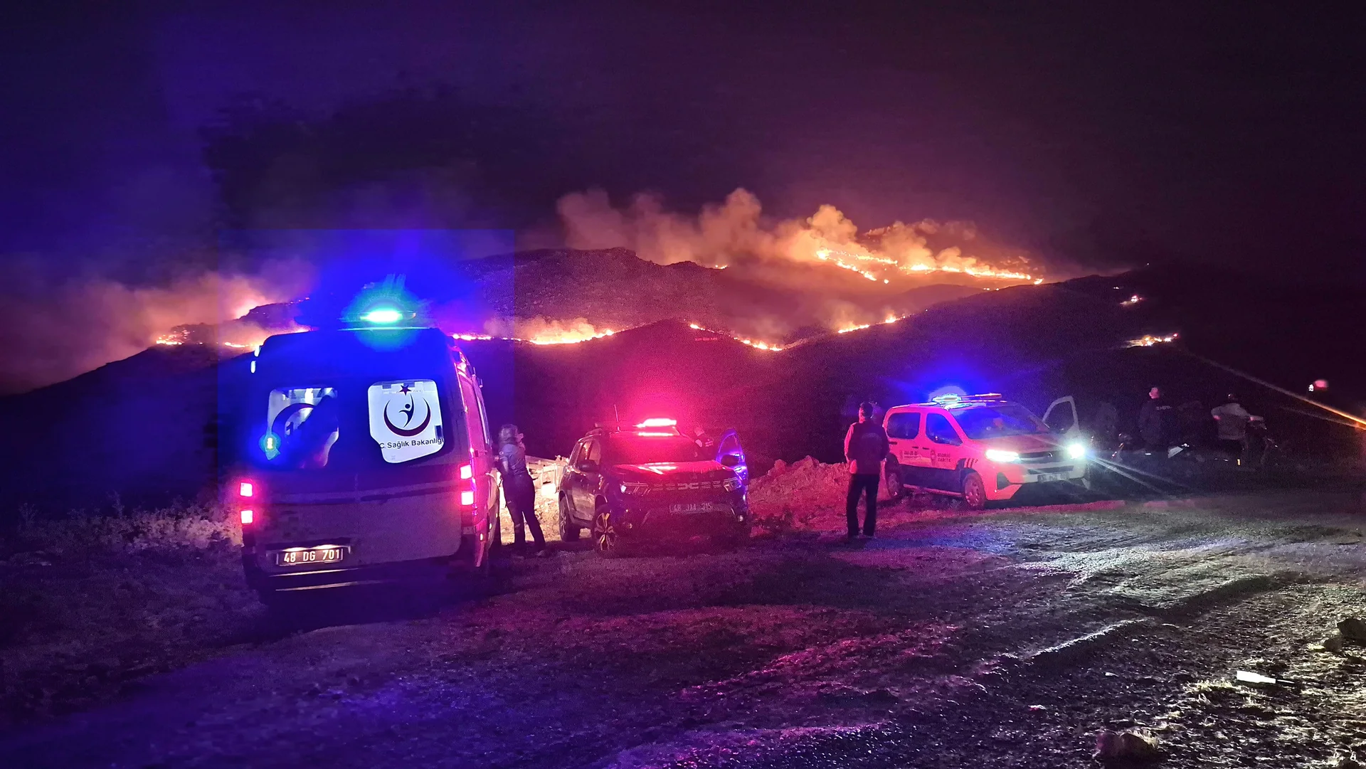 Bodrum’da Yangın Kontrol Altına Alındı