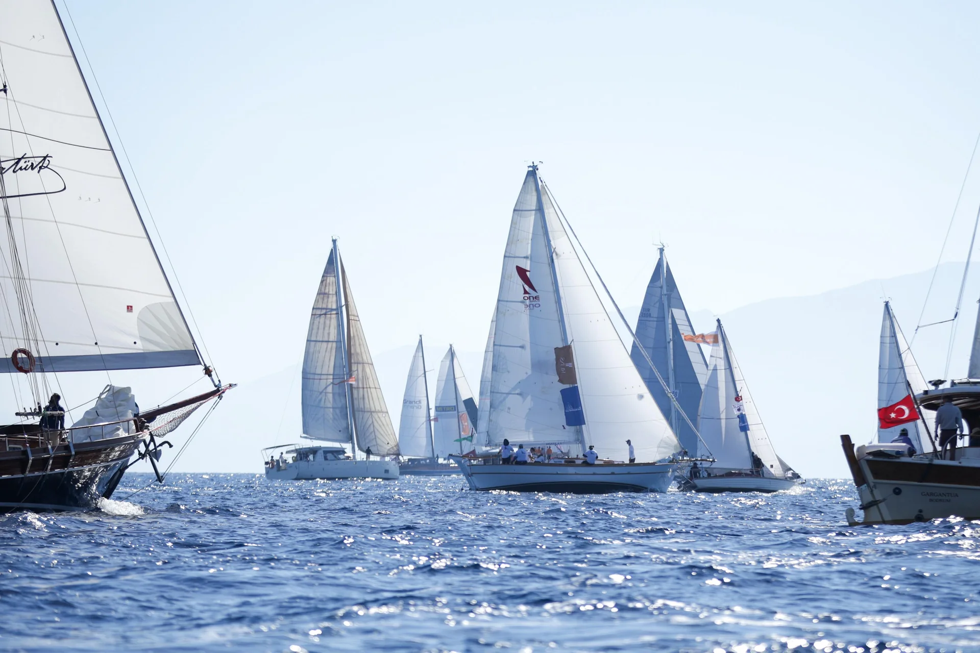 The Bodrum Cup'ta Knidos'tan Ortakent'e Yelken Heyecanı