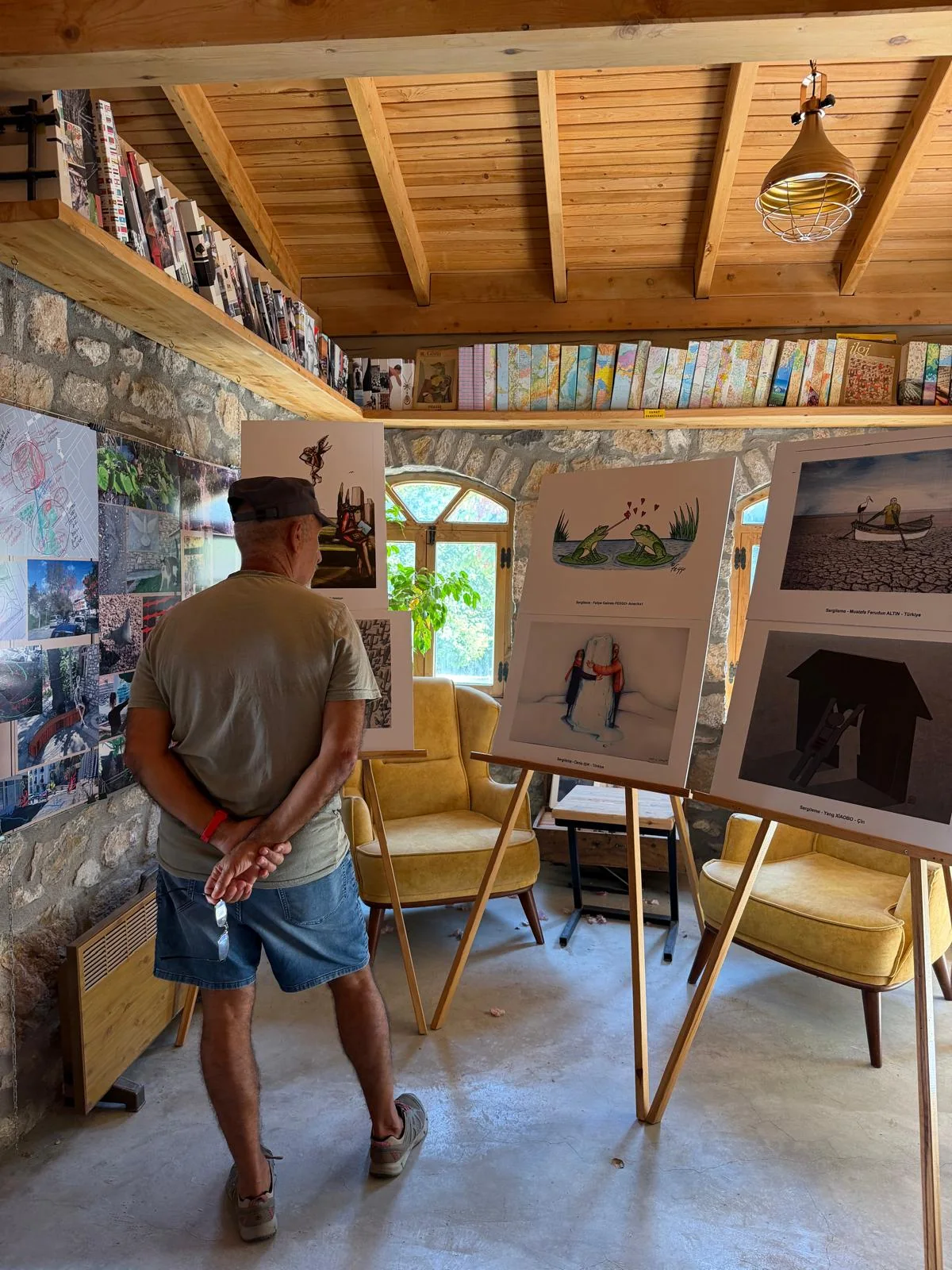 Uluslararası Karikatür Sergisi Fethiye’de Sanatseverlerle Buluştu