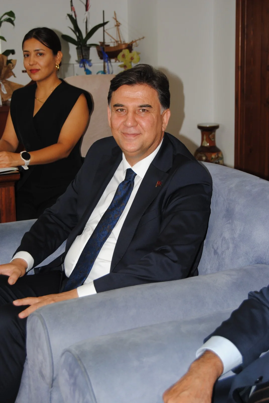 İngiltere Büyükelçisi Jennifer Anderson, Başkan Karaca’yı Ziyaret Etti