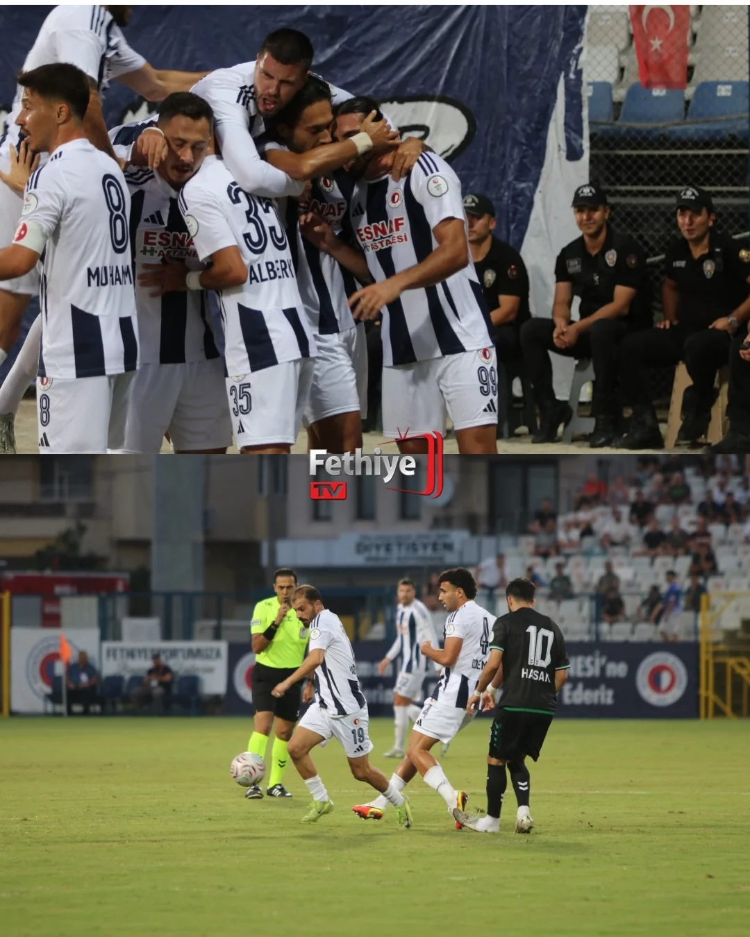 Fethiyespor, Evinde Berabere Kaldı: 1-1