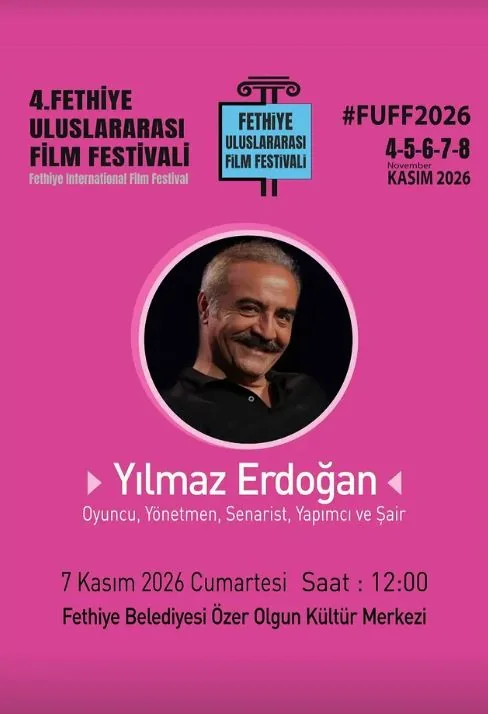 Usta Sanatçı Yılmaz Erdoğan, Fethiye’ye Geliyor
