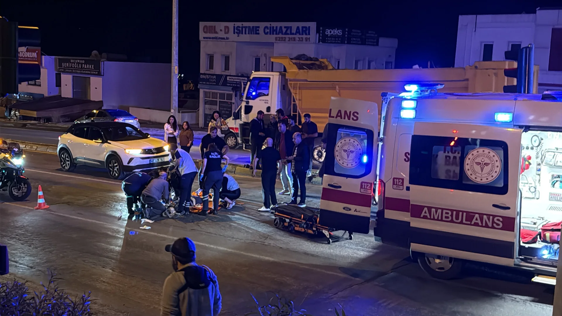 Bodrum'da Motosiklet Çarpan 79 Yaşındaki Kadın Hayatını Kaybetti