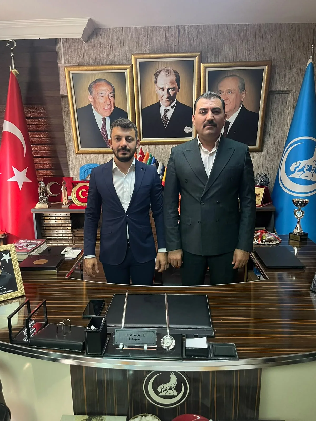 MHP Fethiye’den Muğla İl Başkanlığı’na Hayırlı Olsun Ziyareti
