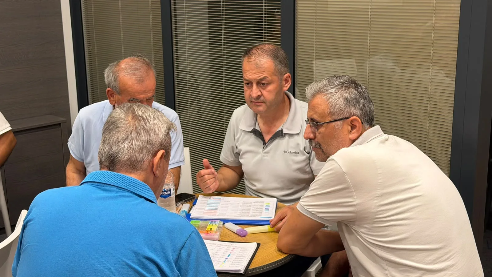 FTSO Seçimleri Öncesi Mavi Grup’un Seçim Ofisinde Yoğun Çalışma