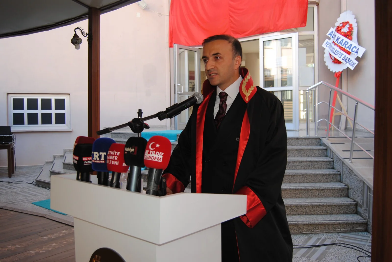 Fethiye’de Yeni Adli Yıl Tören İle Başladı