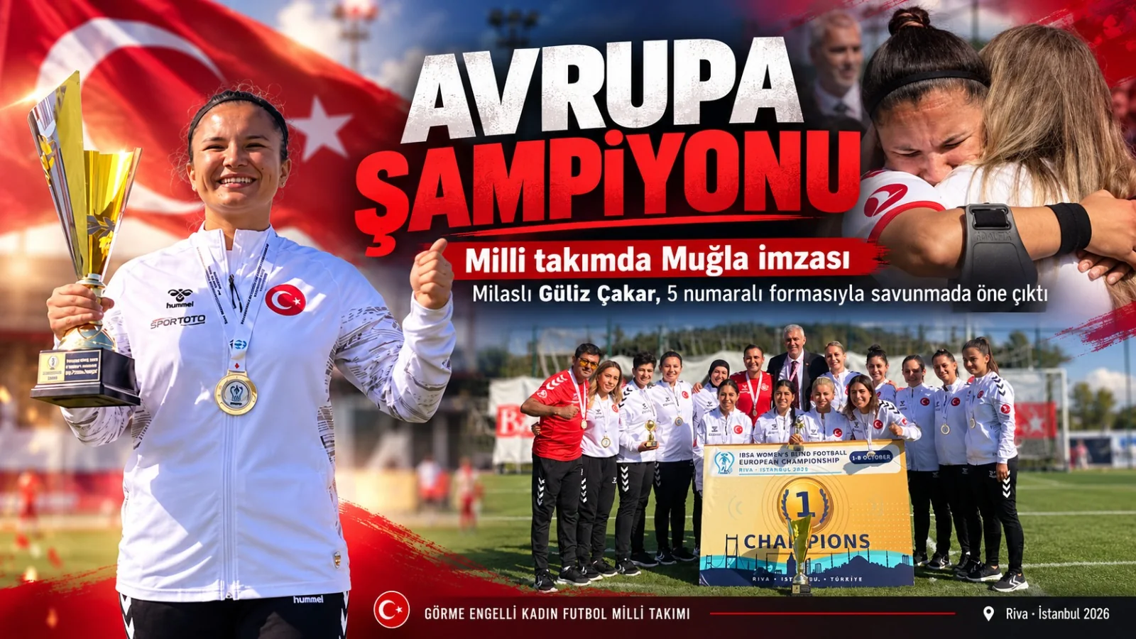 Milaslı Güliz Çakar Tarih Yazan Kadroda!