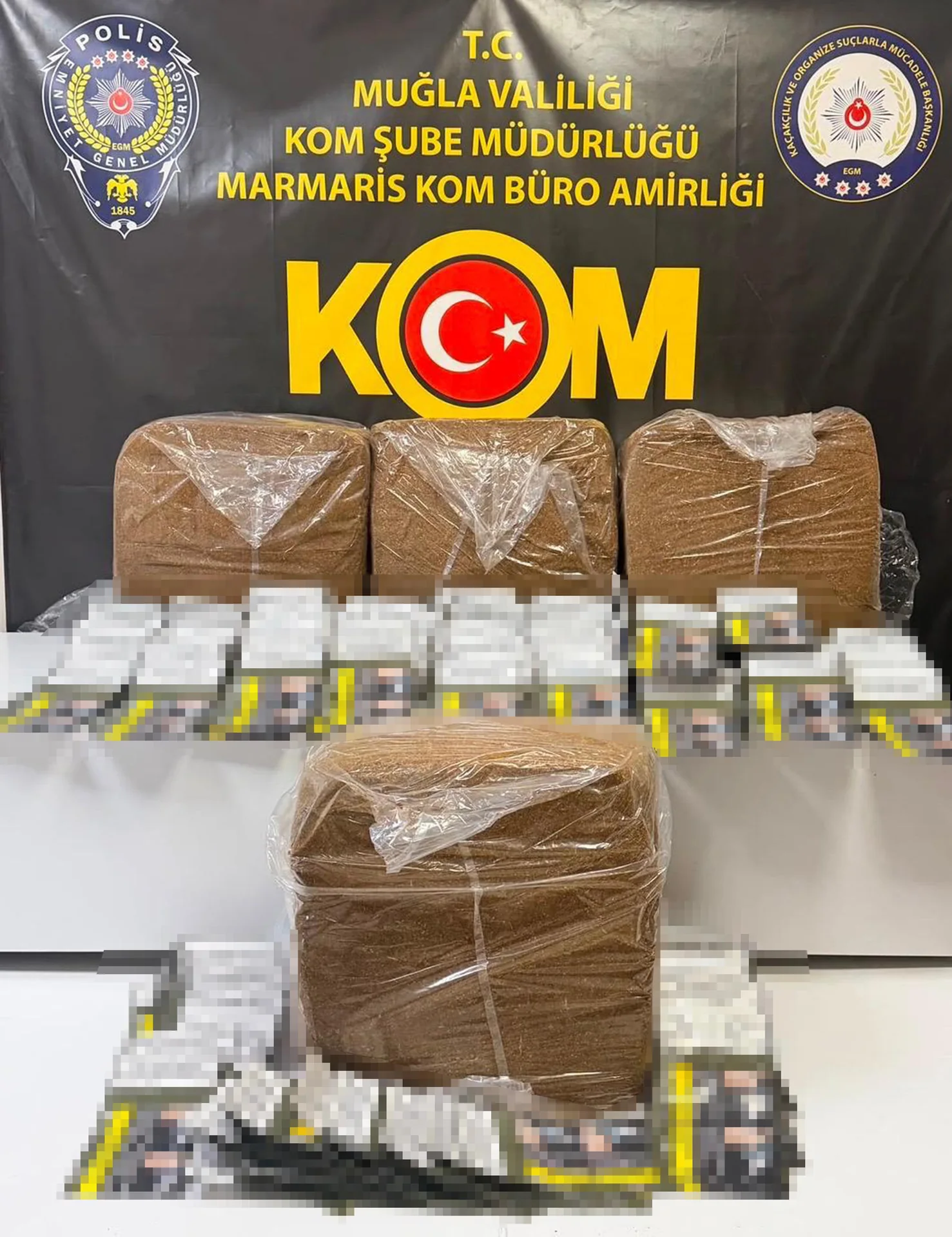 91 Bin 860 Adet Sahte Bandrol Ele Geçirildi