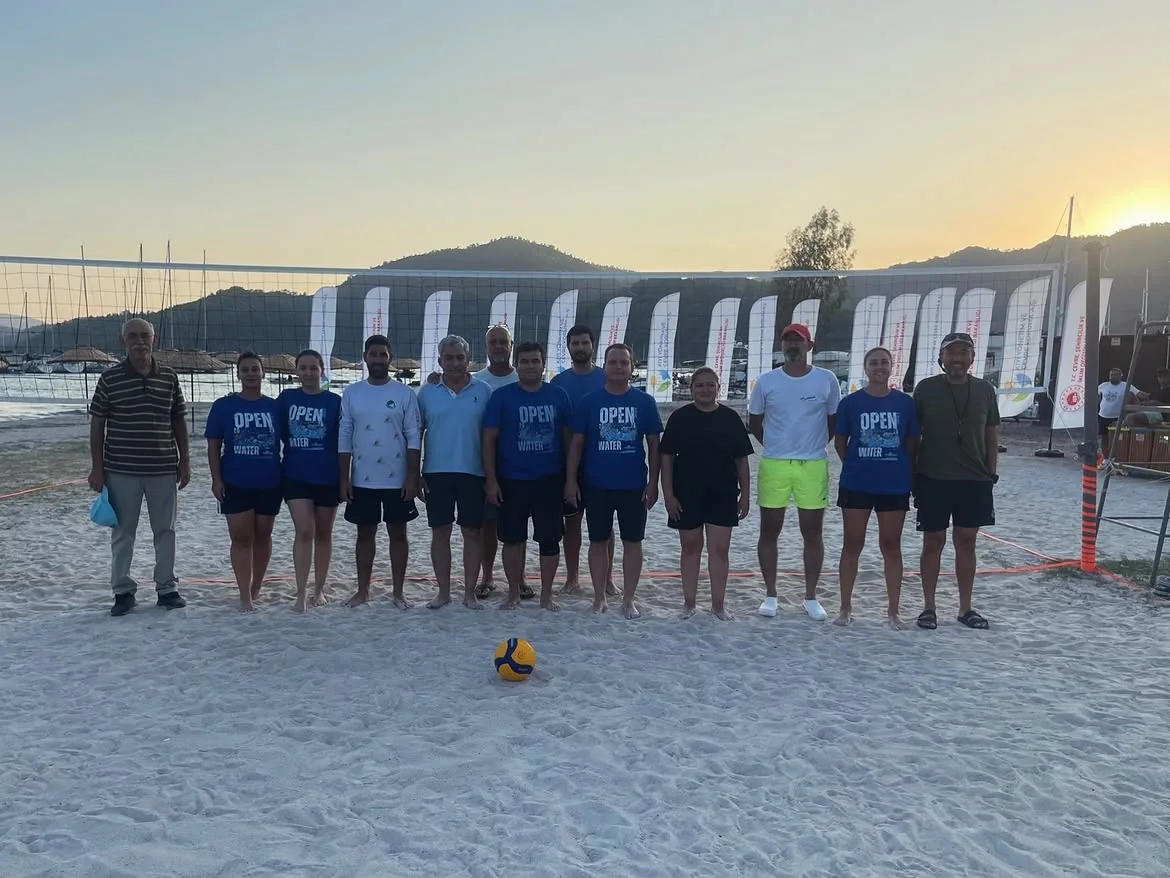 Fethiye’de 17. Göcek Plaj Voleybolu Zafer Kupası başladı