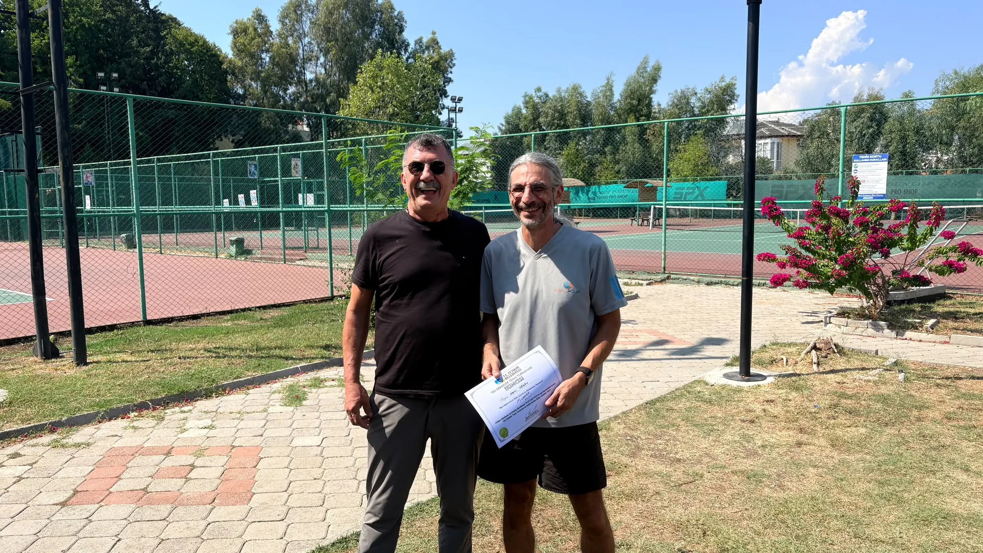 Fethiye’de Tenis Heyecanı : Şampiyonlar Belli Oldu