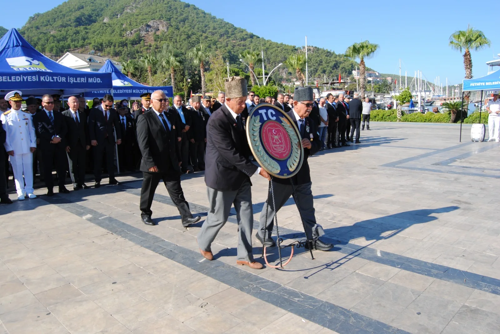 Fethiye’de Gaziler Günü’nde Gaziler ve Şehit Aileleriyle Buluşma