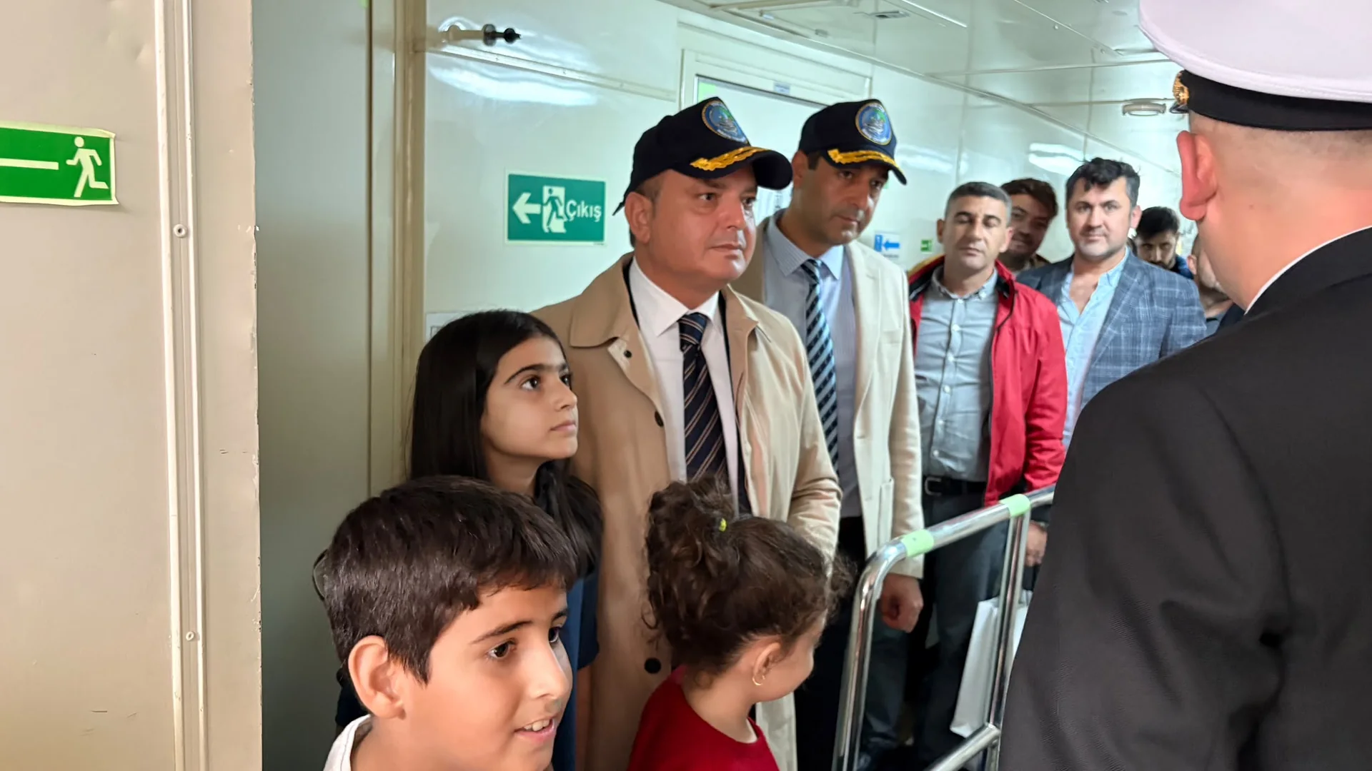 Kaymakam Akkaya, TCG Kaş Gemisini Ziyaret Etti