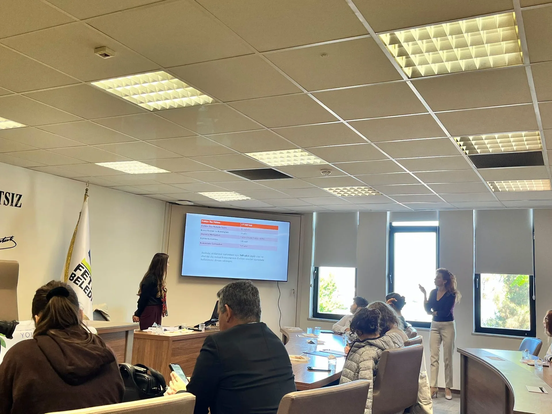 Fethiye’de Erasmus Öğrencileriyle İklim Değişikliği Konferansı Düzenlendi