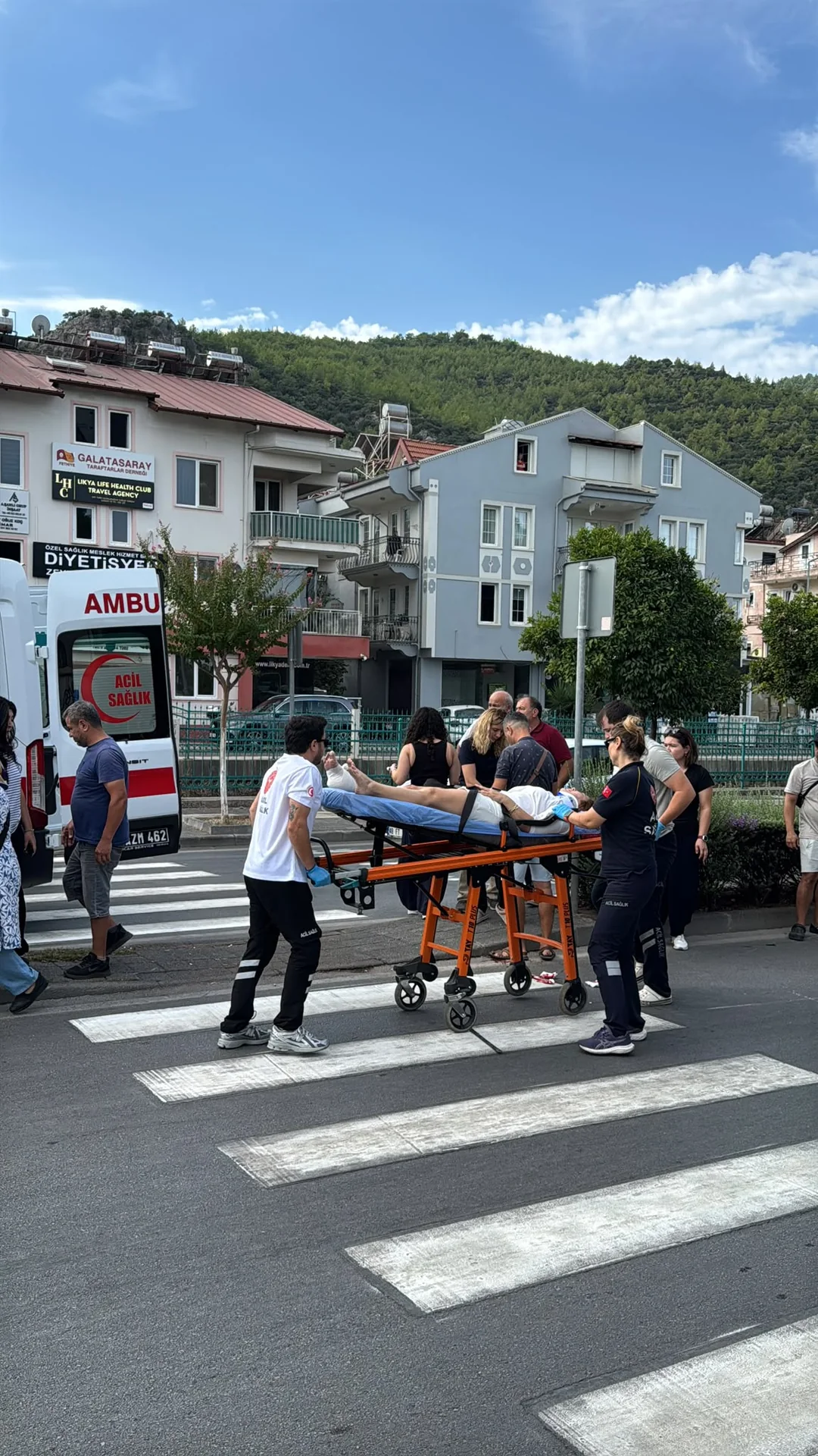 Fethiye’de Otomobil İle Motosiklet Çarpıştı: 1 Yaralı
