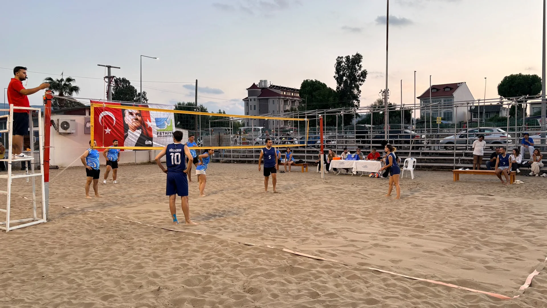 Fethiye’de Avrupa Hareketlilik Haftası Plaj Voleyboluyla Tamamlandı