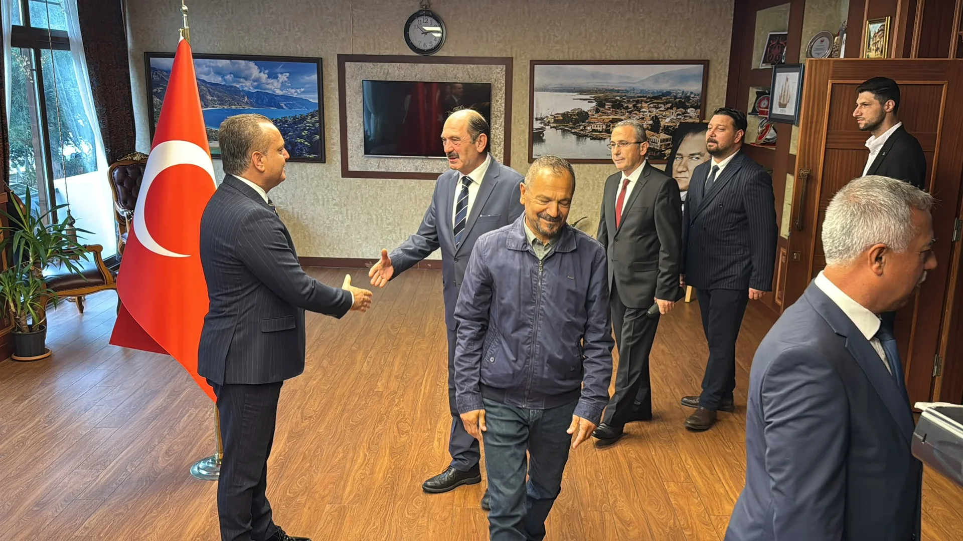 Fethiye’de 29 Ekim Bayramlaşma Töreniyle Başladı