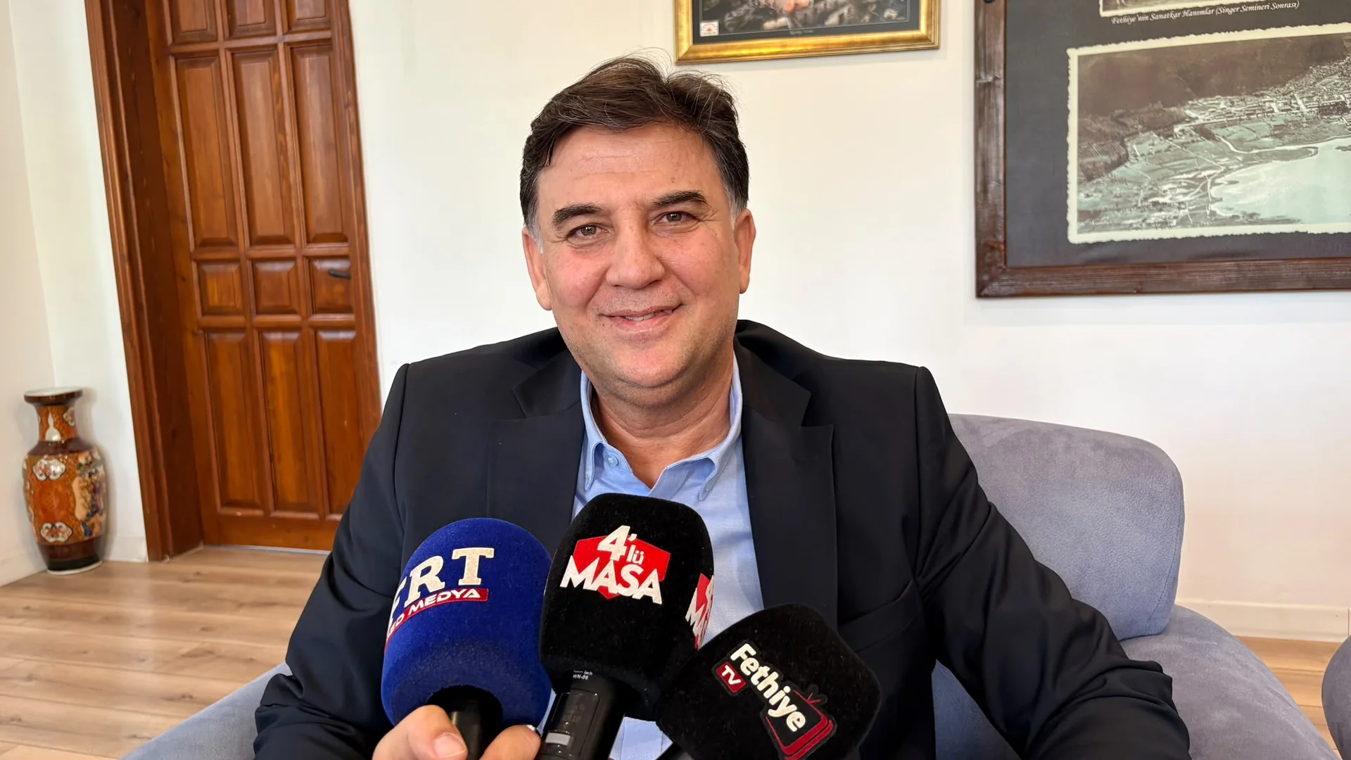 Özdağ’dan Fethiye Belediye Başkanı Karaca’ya Geçmiş Olsun Ziyareti