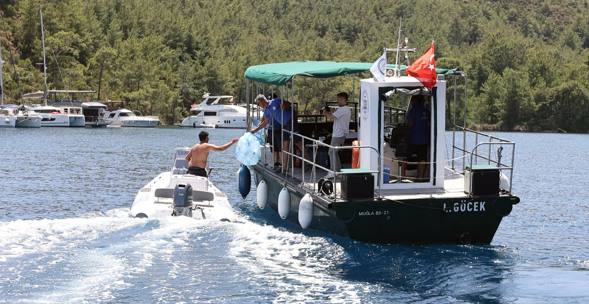 Muğla Büyükşehir’den Atık Toplayan Yeni Tekne Hamlesi