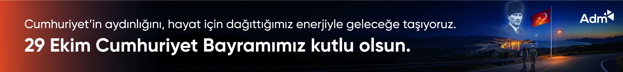 ADM 29 Ekim Cumhuriyet Bayramı kutlama mesajı
